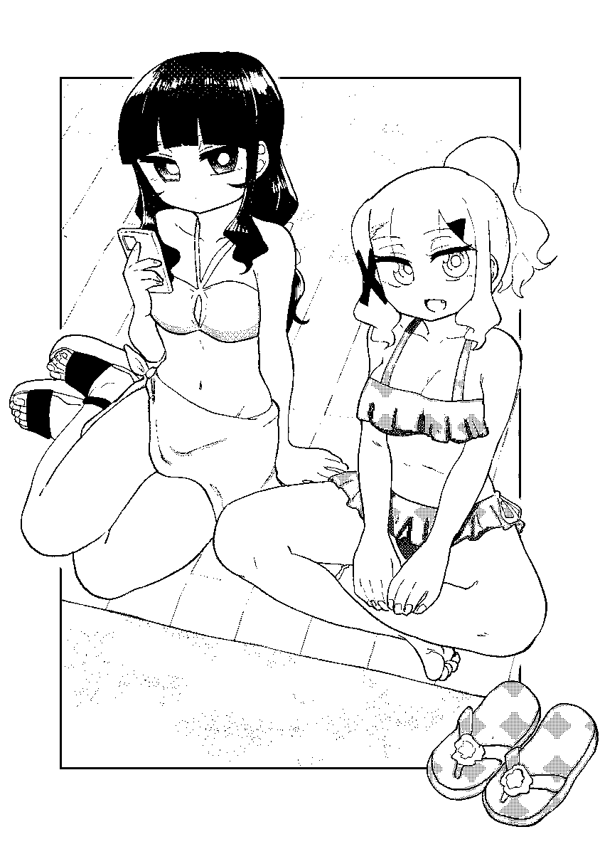 「青を踏む 第18話(1)」を COMIC FUZ で今すぐ読もう! #青を踏む #足フェチ #COMICFUZ https://t.co/8MWEgwh66u 
更新されました。ヒロイン二人の水着回や!! 