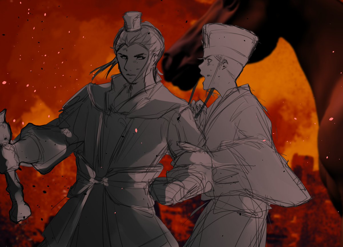 fa__0510's tweet photo. 無双ORIGINS ｜ 曹操,曹昂

「私の馬にお乗りください！」 https://t.co/kgL6JsWZUU