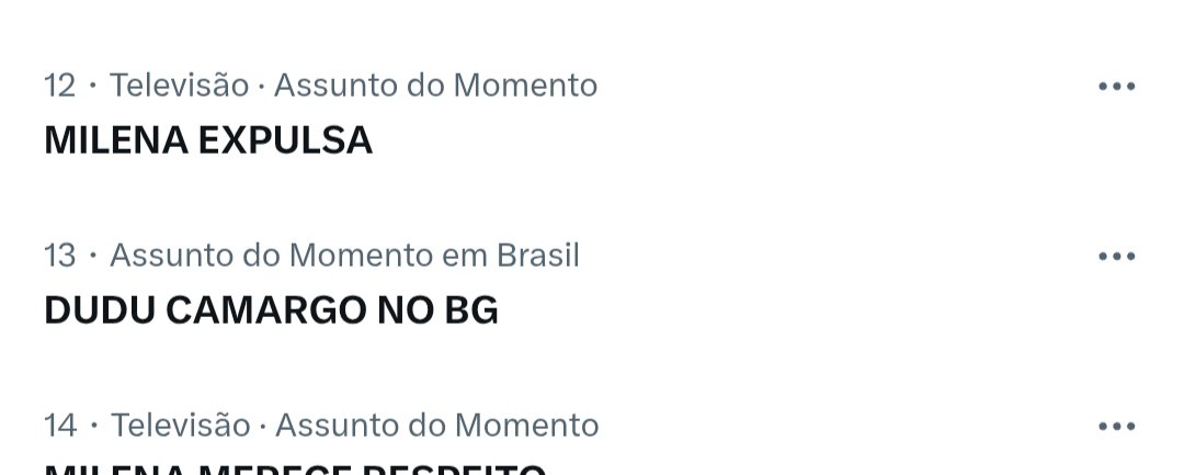 13° e subindo!!!

e concordo com o 12° também kkk

DUDU CAMARGO NO BG 
DUDU CAMARGO NO BG