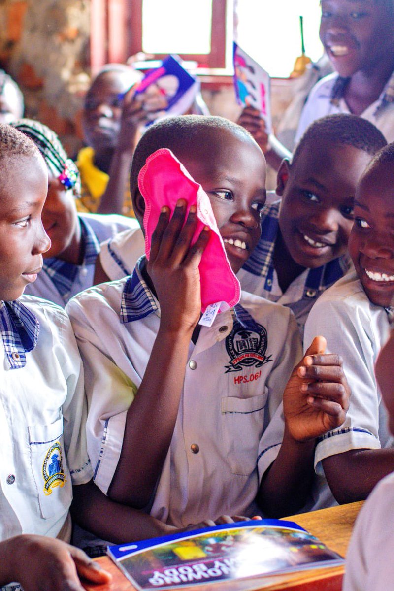 ShadiaMire34095's tweet photo. Behind these smiles are stories many don’t talk about.
Stories of discomfort, silence and sometimes missing school.

But with access to menstrual products and the right support, they can learn, smile and thrive confidently.

No girl should be limited by her period! https://t.co/65kd2nheuX