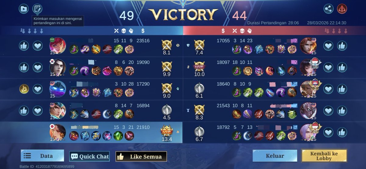 Mobile Legends Menfess tweet media