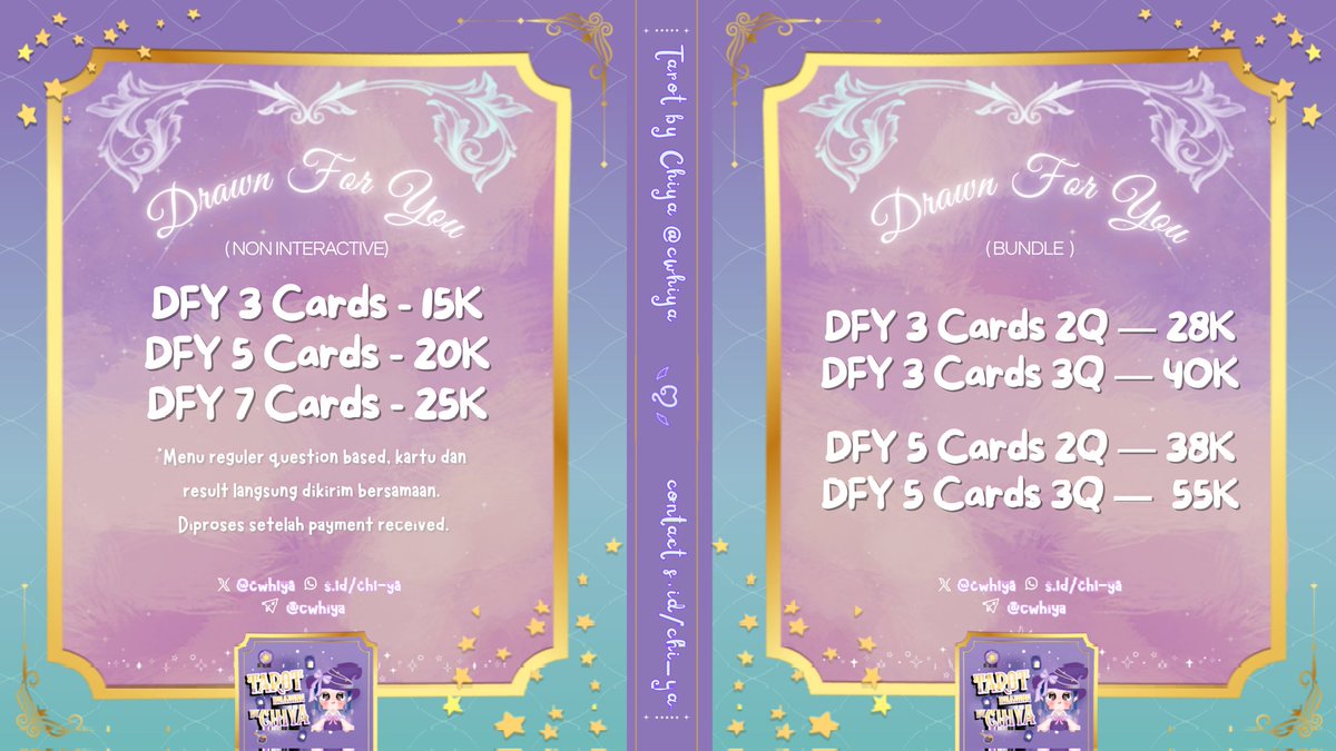 Tarot by Chiya 🪄 by WA ☎️ tweet media