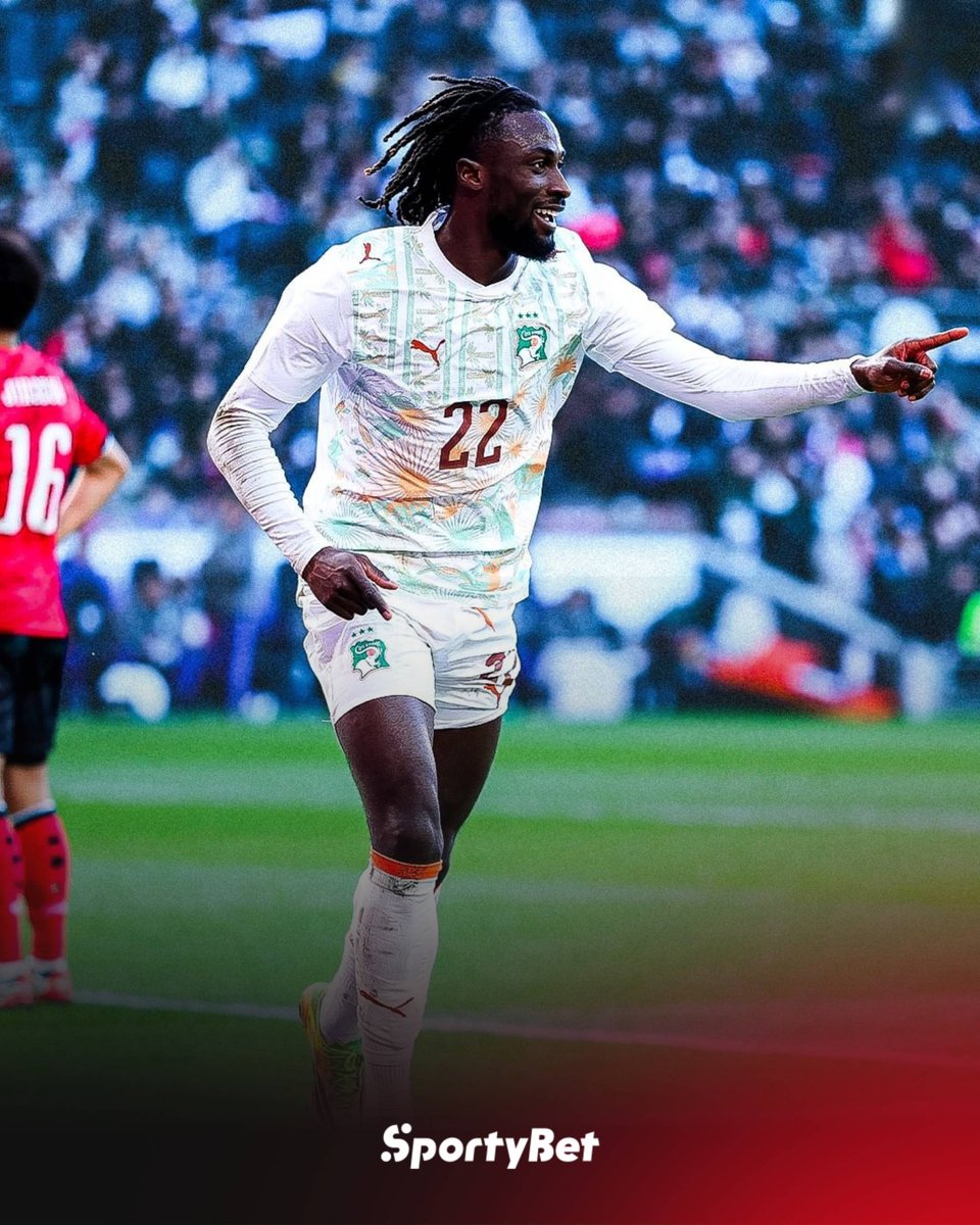 sportybetzm's tweet image. It was 2-0 at the break to the Elephants, Ivory Coast against the hosts South Korea. Evann Guess and, and Simon Adingra found the net. 

Now it's 3-0 at the hour mark. How will this friendly game end?🤔

#Ivorycoast #Korea #Internationalfriendly