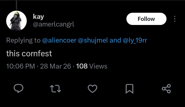 aliencoer's tweet image. Got my first ever hater 🫰 #soproud