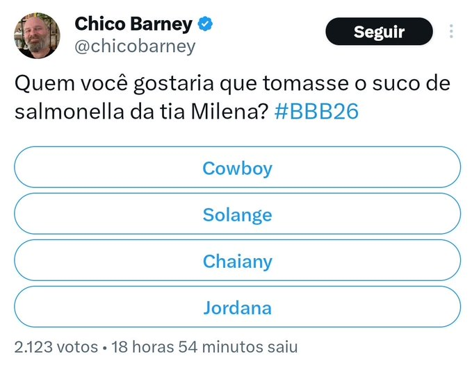 0C0RV0's tweet photo. Chico Barbey incentivando uma intoxicação alimentar causada por uma desequilibrada dentro de um reality show https://t.co/br2THzfaan