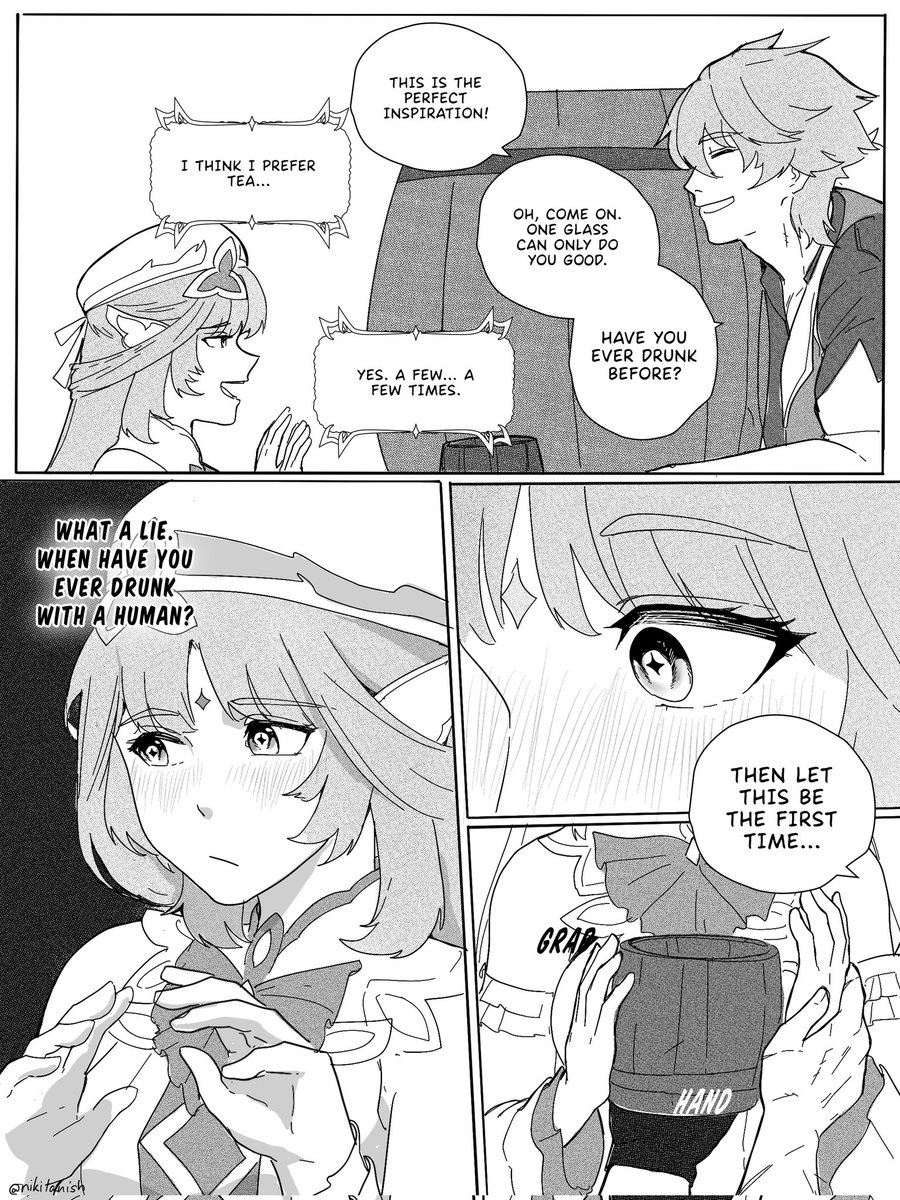 nikitanish's tweet photo. [Varcole] A sip of you beneath the surface - 3/?

Wow somehow I've only covered 10% of the source material 😨

#genshin #varcole https://t.co/NXUDbUCUMI
