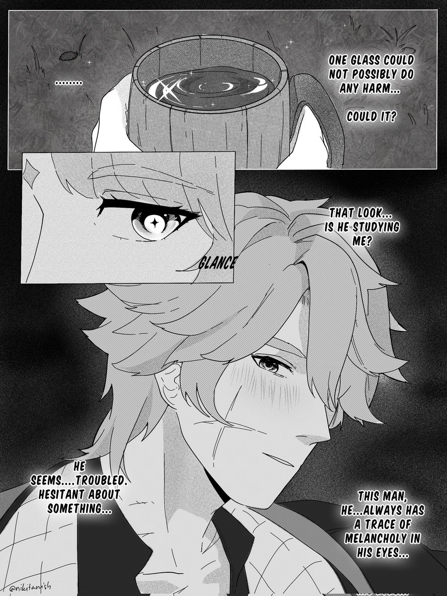 nikitanish's tweet photo. [Varcole] A sip of you beneath the surface - 3/?

Wow somehow I've only covered 10% of the source material 😨

#genshin #varcole https://t.co/NXUDbUCUMI