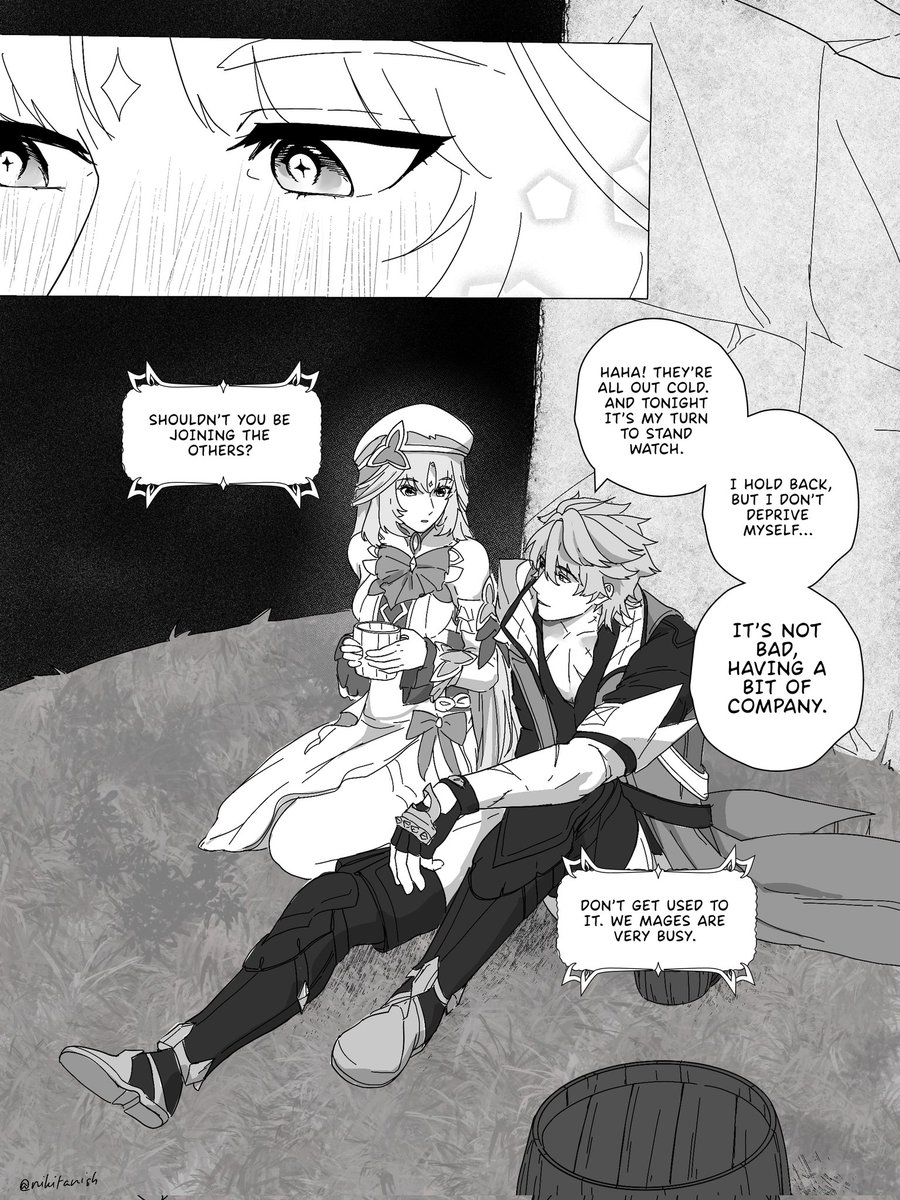 nikitanish's tweet photo. [Varcole] A sip of you beneath the surface - 3/?

Wow somehow I've only covered 10% of the source material 😨

#genshin #varcole https://t.co/NXUDbUCUMI