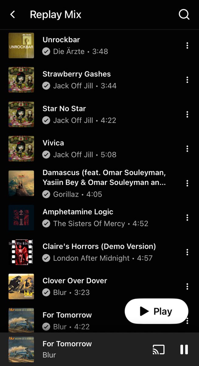 silliervalentin's tweet photo. me + on repeat
I don’t use Spotify but I think this is the yt music equivalent https://t.co/cVzbq8DcnH