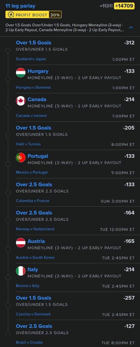 ClintledLocks's tweet image. Count Me In ⚽

t.me/+6NyPwb3Ix1dmZ…

#PrizePicks | #Underdog | #Fliff | #Chalkboard | #GamblingX I #PropBets | #NBAX   | #NBA | #PlayerProps | #Draftkings