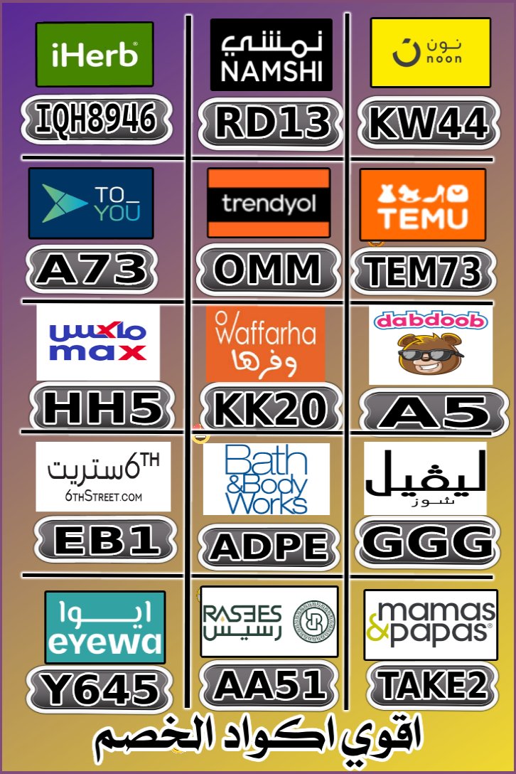 sdngrgn's tweet photo. تحب التخفيض؟
كُـود  كوبِون خـِصم
FlashDeal أبوظبي
🐗🍹

⎐ترينديول⎐
⊵OMM⊴

⎐عطور▬رسيس⎐
⊵AA51⊴

⎐وفرها⎐
⊵KK20⊴

Rich Blue
^^^
zW0c https://t.co/aM9vu0U8MB