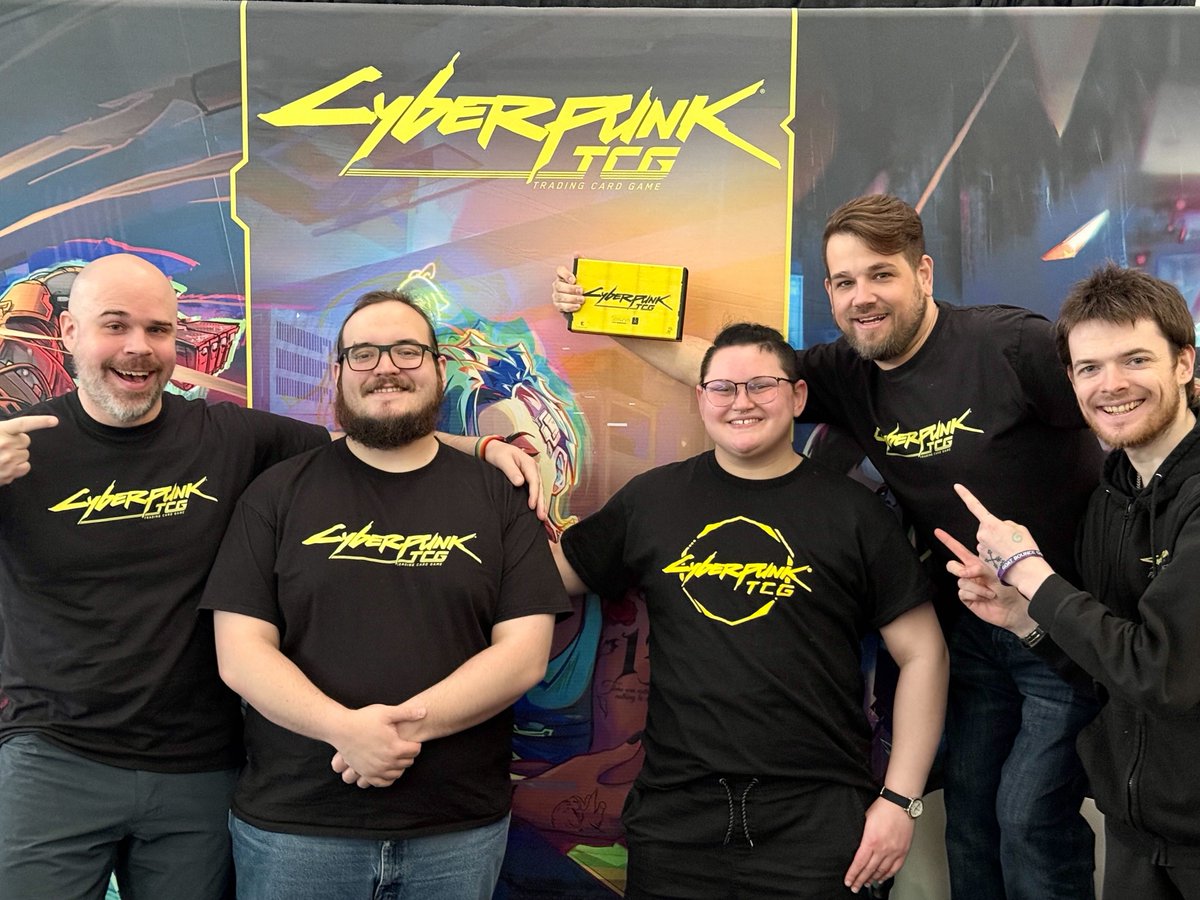 Cyberpunk Trading Card Game tweet media