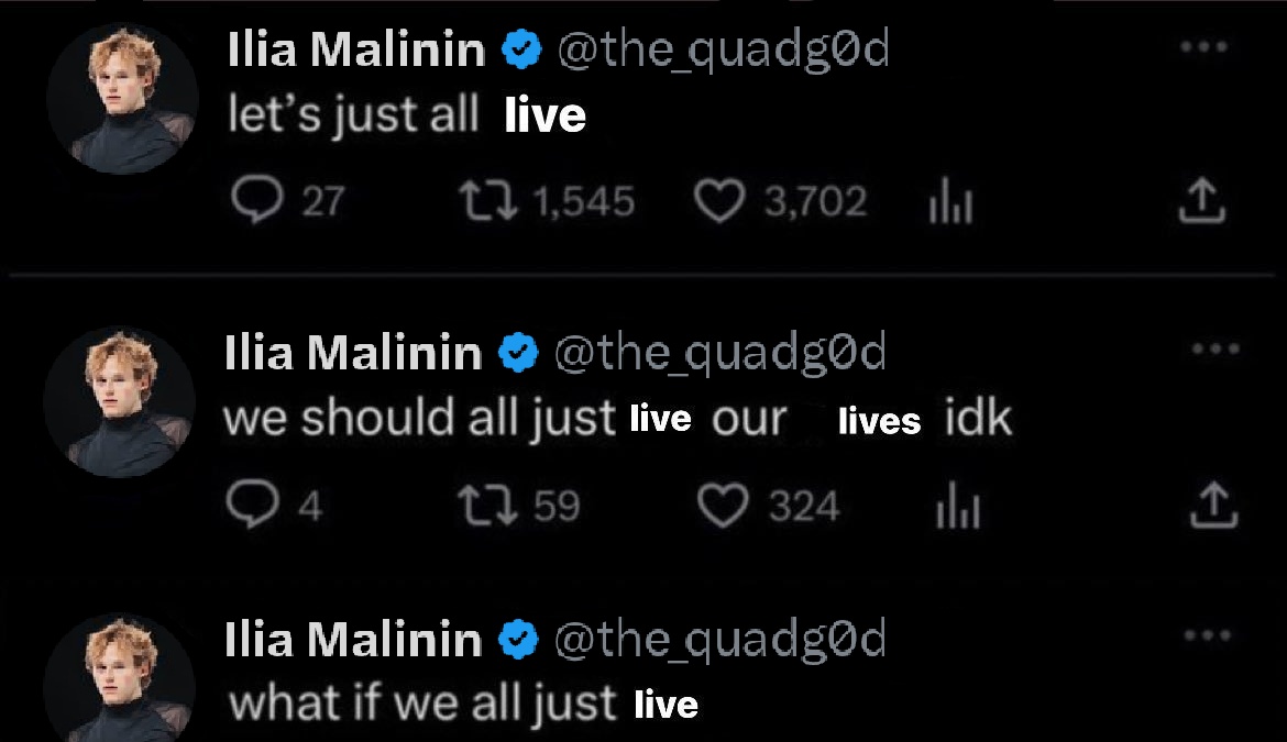 ⭒๋࣭ ⭑ yaya ಇ | ILIA MALININ 3X TIME WORLD CHAMPION tweet media