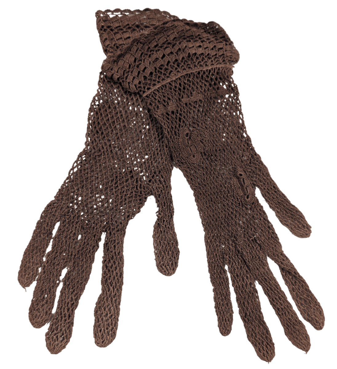 myvintage's tweet photo. Vintage Gloves | 1920s Vintage Brown Crochet Gauntlet Gloves Size S
 
https://t.co/ucWxiy4NXj 

#1920sFashion #AntiqueGloves #VintageCrochet #RoaringTwenties #FlapperStyle #TrueVintage #AntiqueFashion #GatsbyStyle #1930sStyle #VintageAccessories #ShopVintage #FashionHistory https://t.co/r92ig6y0Gj