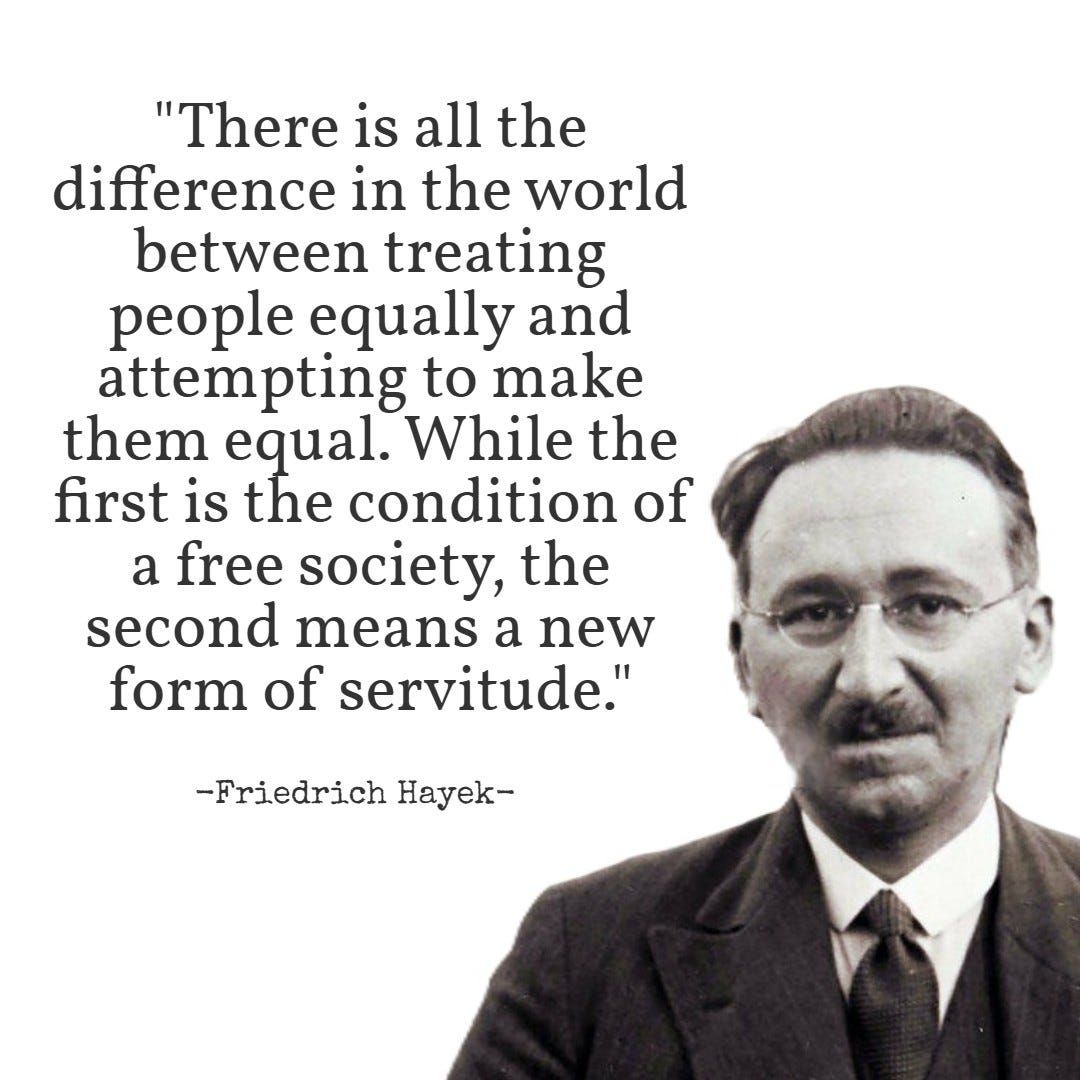 F. A. Hayek Quotes tweet media