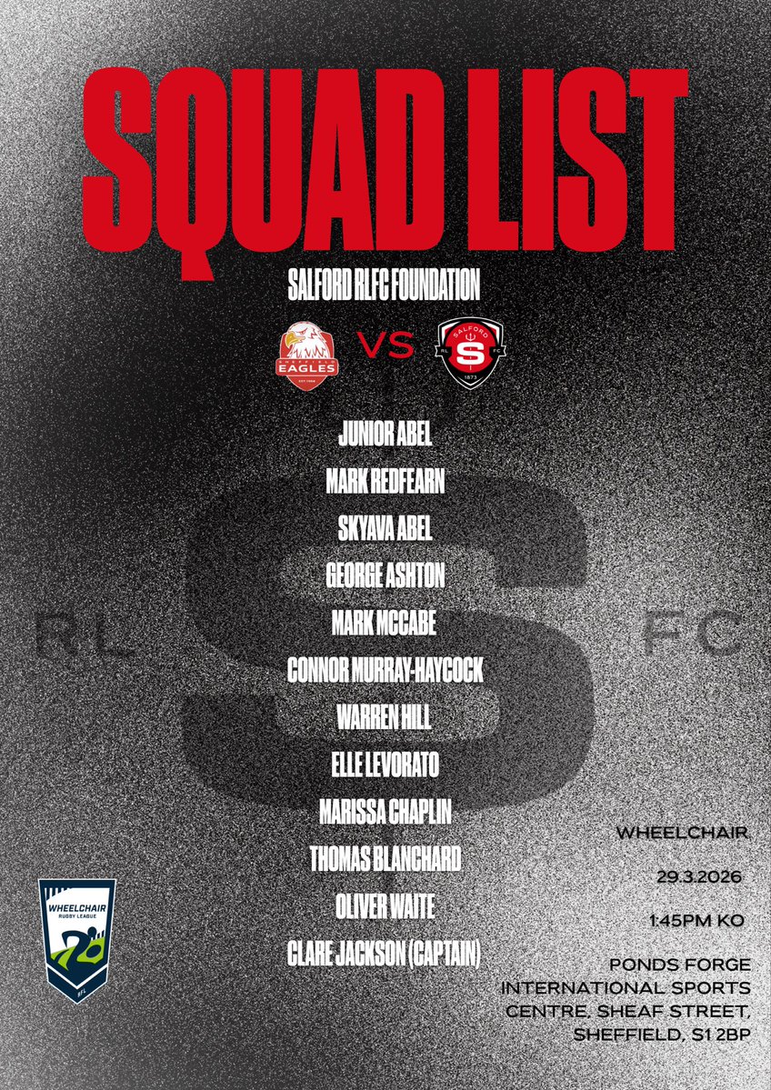 Salford RLFC Foundation tweet media