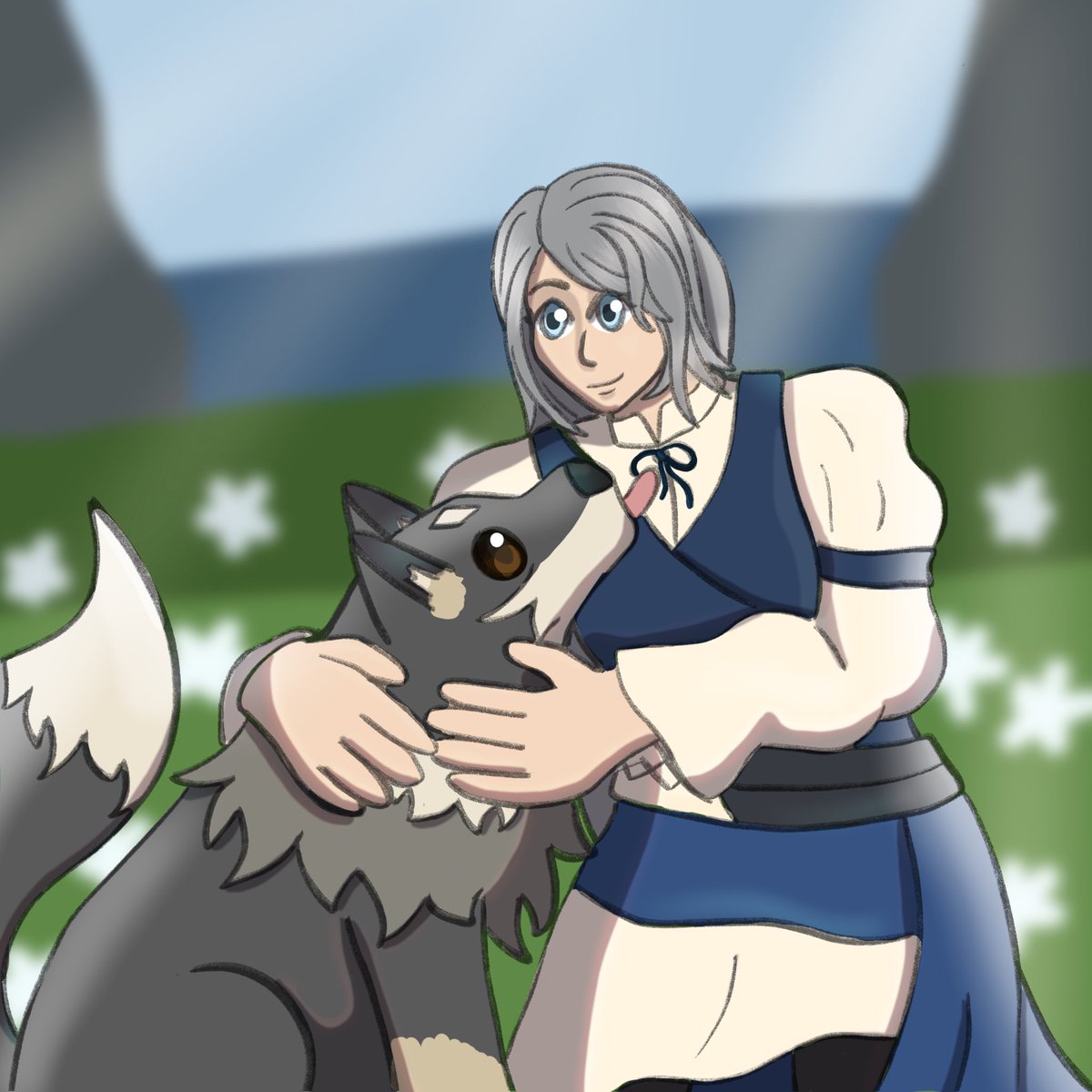 Jill and Torgal 
#ff16 #ffxvi