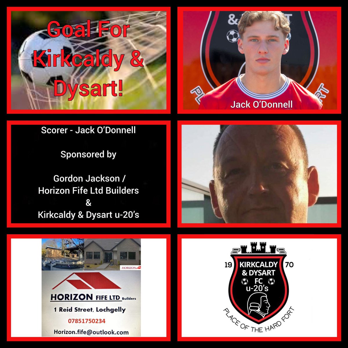 Kirkcaldy & Dysart FC tweet media