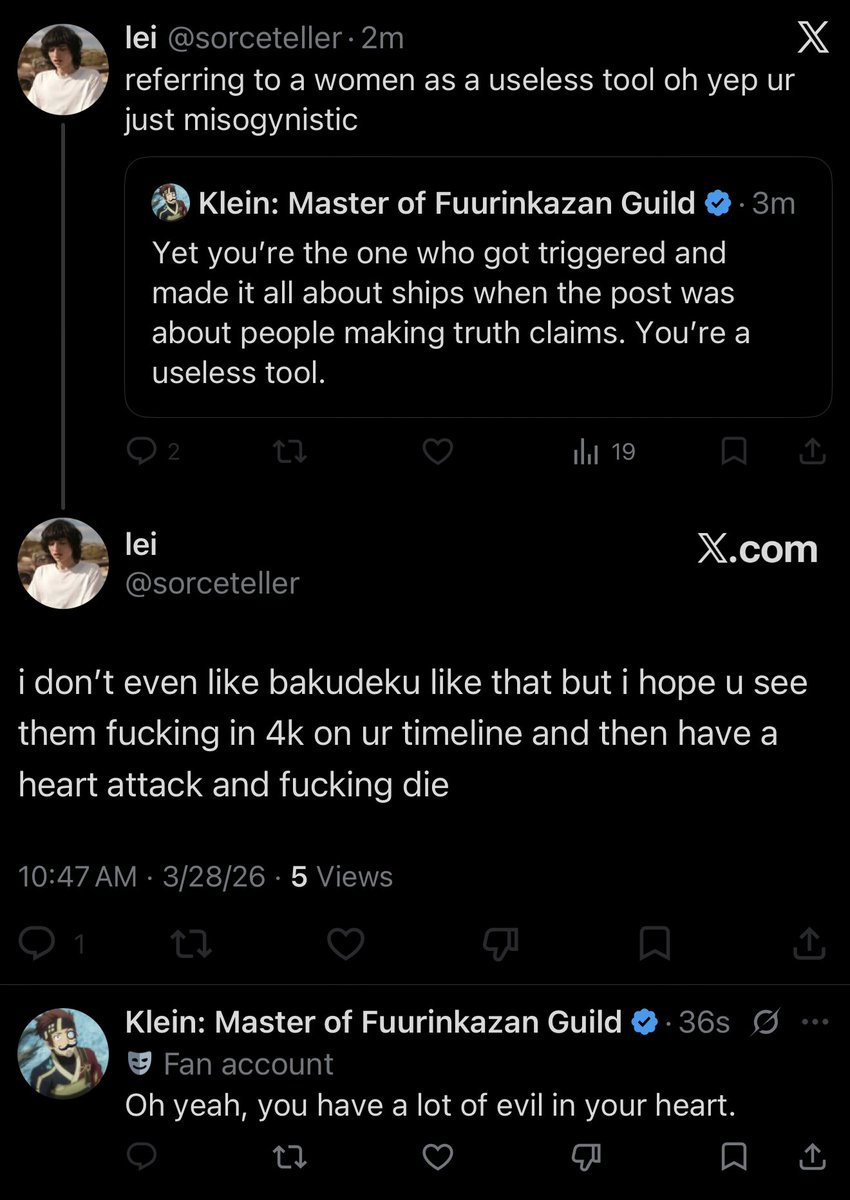 Klein: Master of Fuurinkazan Guild tweet media