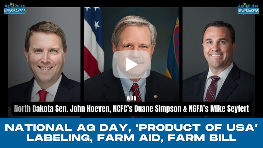 agripulse's tweet image. ICYMI: #EPA issues highest-ever #biofuel quotas; Boozman open to #E15 in #farmbill, differs with #Klobuchar on #SNAP - mailchi.mp/agri-pulse/icy…
