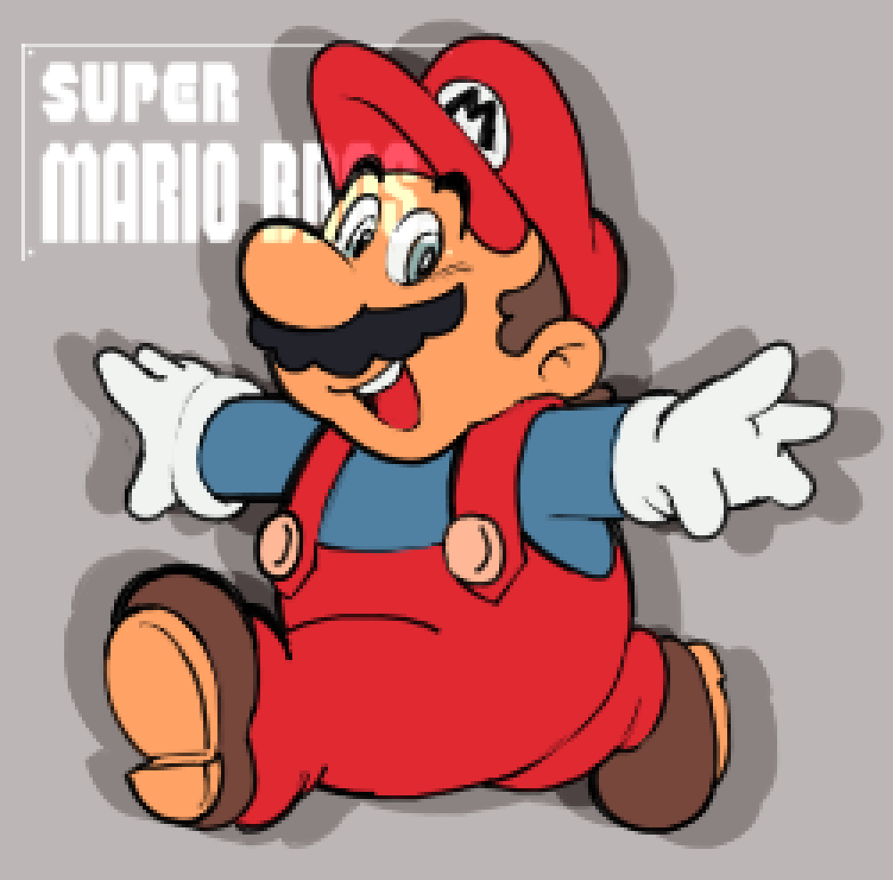 some sort of dumb test drawing of some sort.