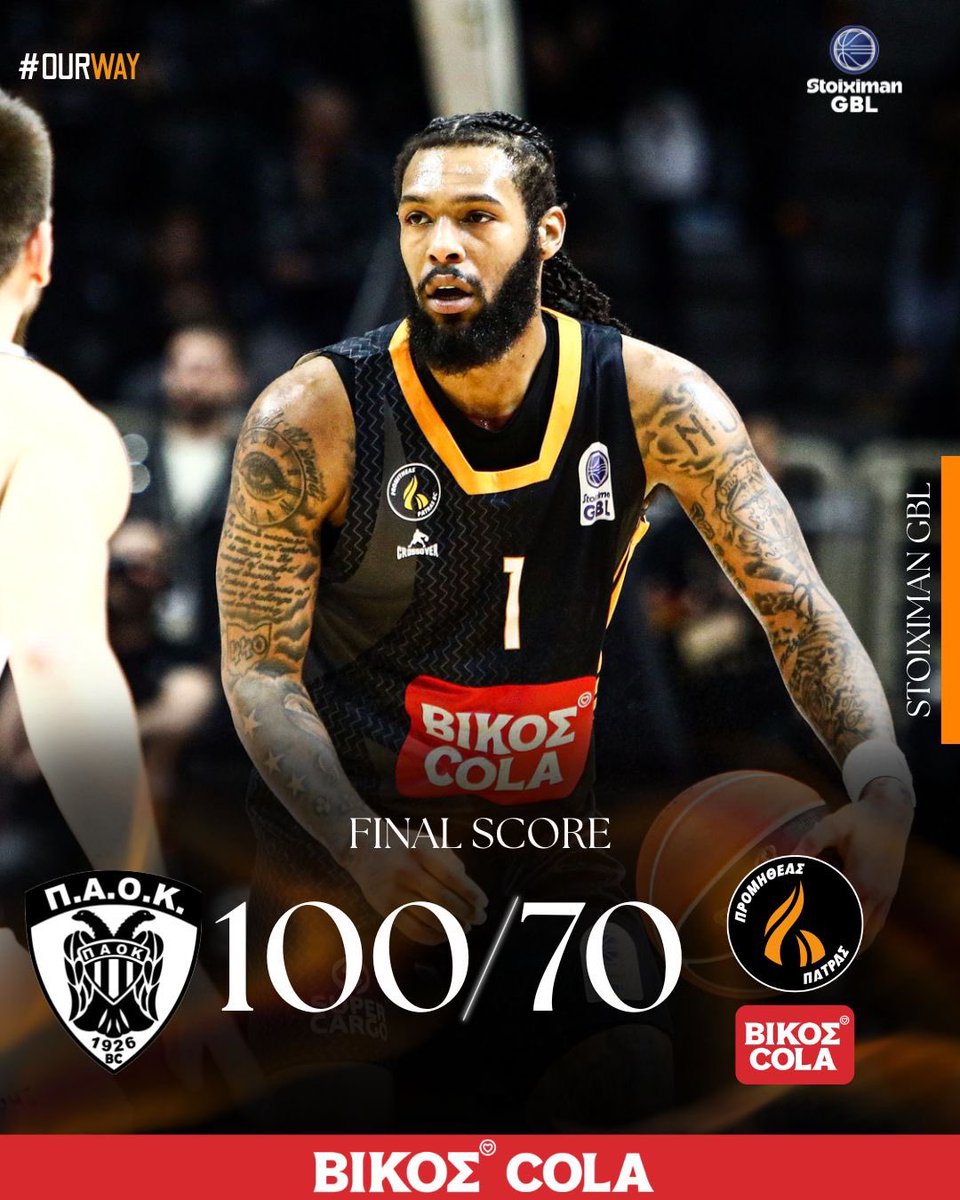 Promitheas Patras BC Vikos Cola tweet media