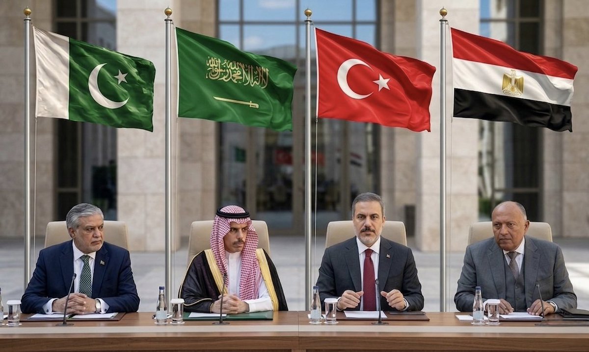 ⚡️ BREAKING Pakistan officially welcomes the Foreign Ministers of Turkey, Sa...