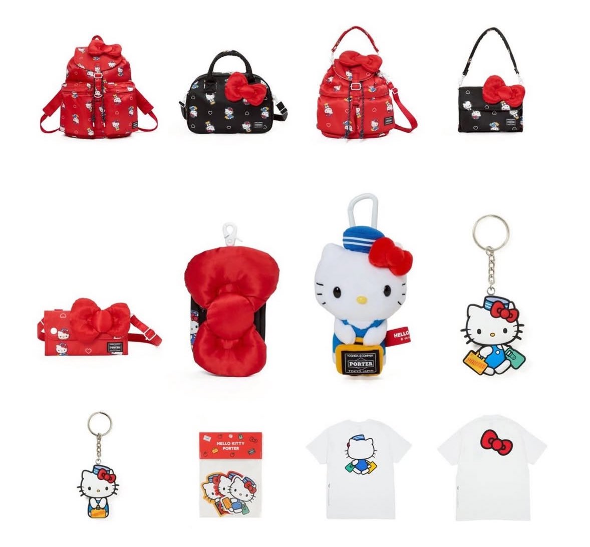 Porter se une a #HelloKitty para celebrar los 90 años de Yoshida &amp; Co. #FashionIsFun 💅🏻💅🏻💅🏻