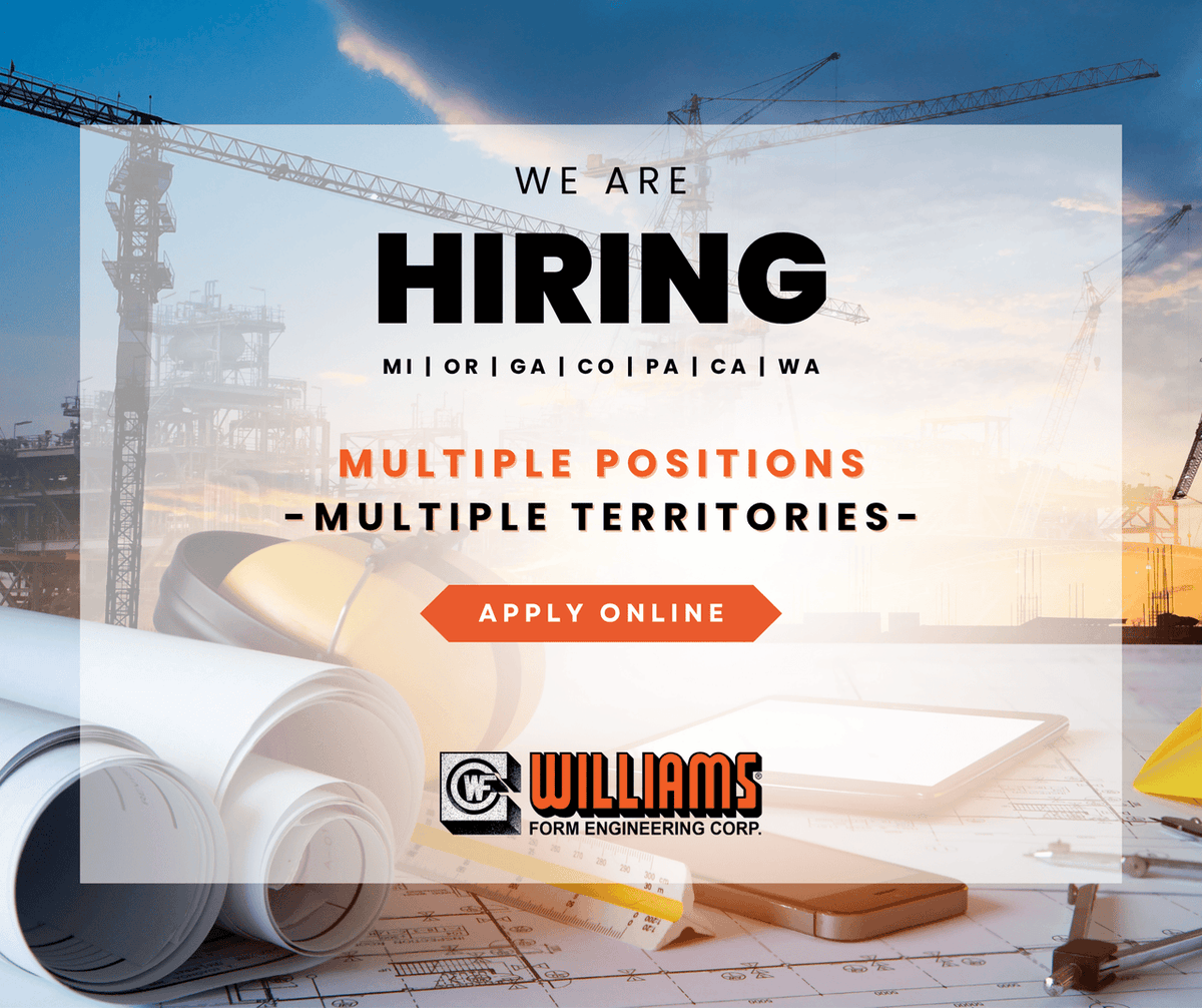 WilliamsForm's tweet photo. If you're looking for an exciting opportunity to grow your career in a supportive and dynamic environment, check out our listings today! 🙌 

Click here to see all openings:  👇  
https://t.co/zLMbLjb2Tp 

#WilliamsFamily #JobOpenings #JoinOurTeam https://t.co/Cap445nwsK