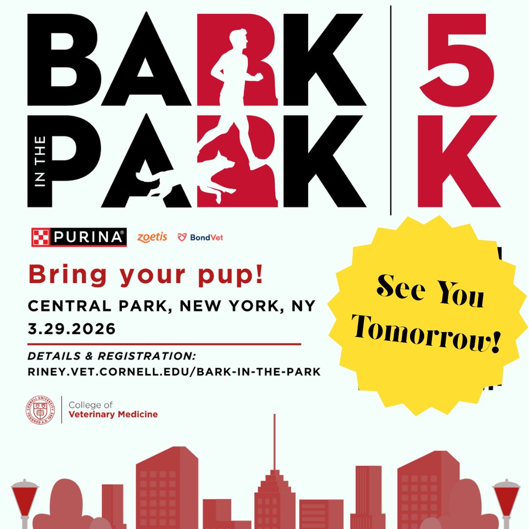 Cornell Riney Canine Health Center tweet media