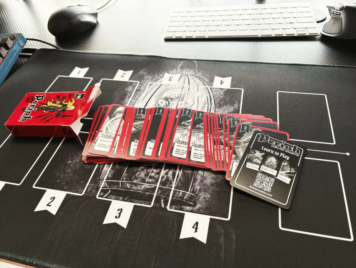 TarisBlvck's tweet photo. After 4 Months we’ve finally reached the full Alpha Deck physical sample phase 🙏🏽

Stay tuned for How to Play videos &amp; the Pre-Order drop coming in the next couple weeks ! IM SO HYPED ! 

&amp; follow the official page @perishcards <3 https://t.co/bOTZvowfpa