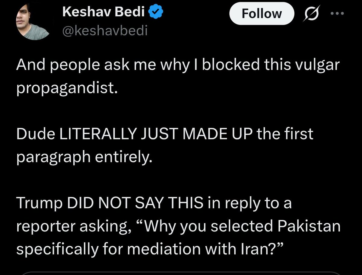 After batting for Kashmiri Seperatists, aaj Keshav Sir Pakistani dalal bane hai