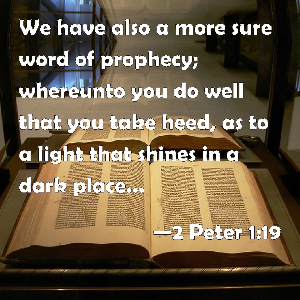 triadelphiasda's tweet photo. "Then the question arises, more sure than what?" says Dr. Clinton Walhen in today's sermon, "Last Words for the Last Days".

Based on 2 Peter 1:19, God's Word never ceases to fade. Share your thoughts about how God's Word has helped you get through rough times.

#SDAchurch https://t.co/cNvzLCT0rw