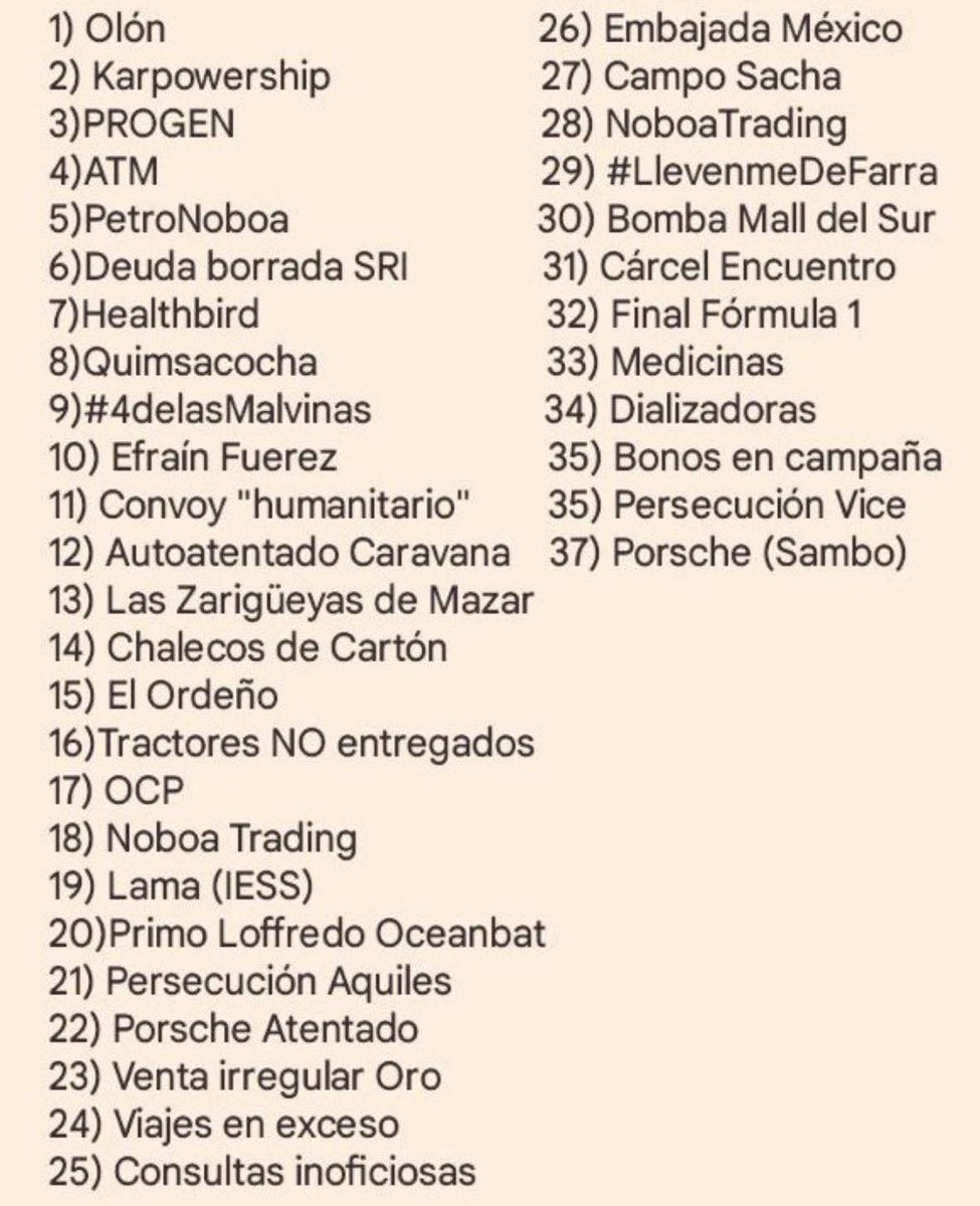 #noboahablaconhechos

Los hechos: