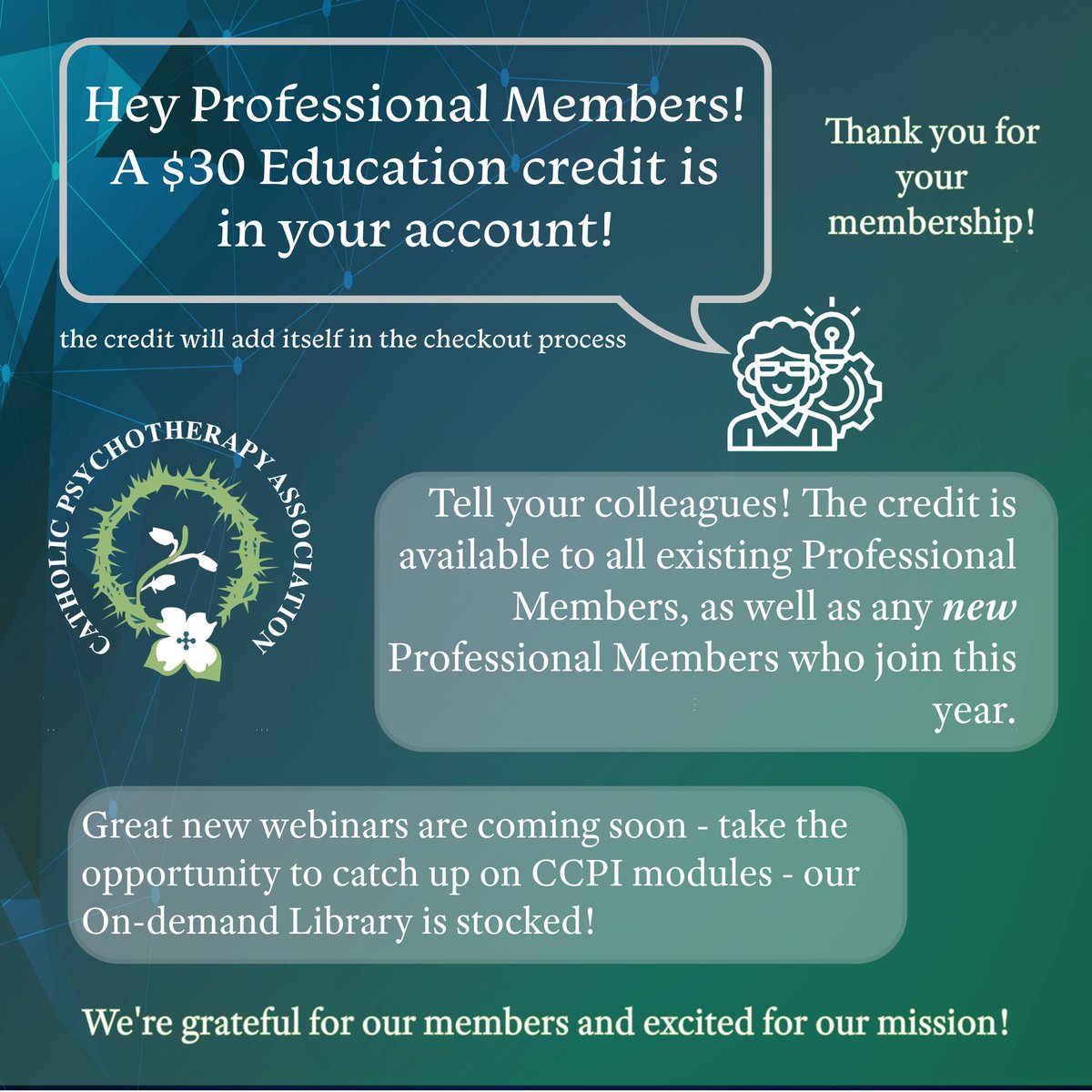 Attention Professional Members!