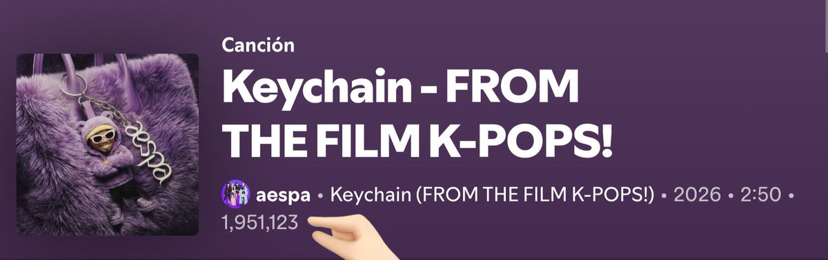 Savage: 713,524 🔜 300m 
Supernova: 665,275  🔜400m
Keychain:  48,877 🔜 2m

20260328
#aespa #에스파 <a href="/aespa_official/">aespa</a>