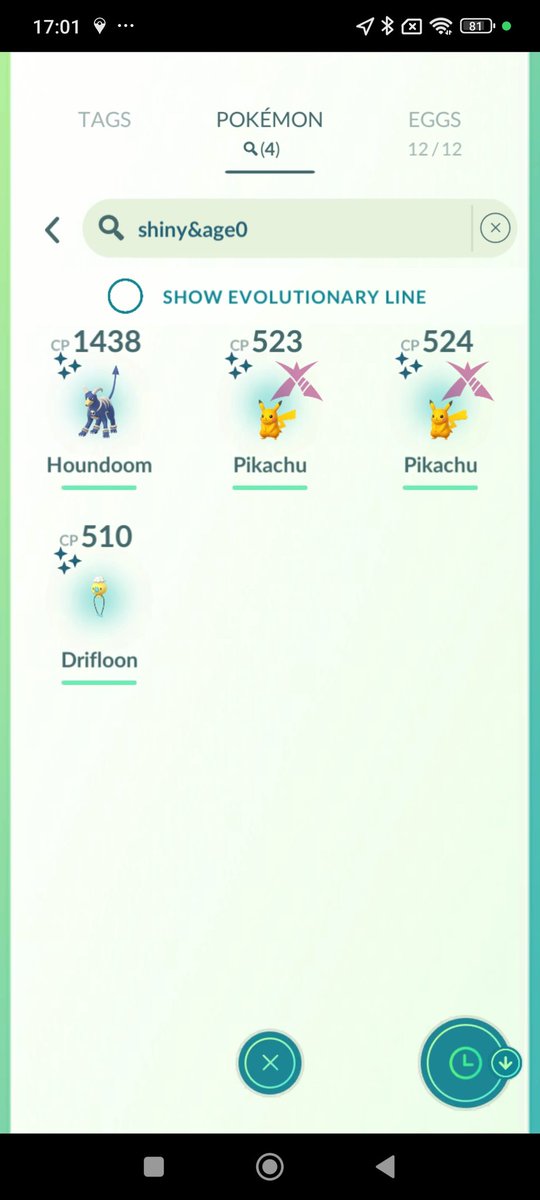 asgardwarrior25's tweet photo. Great Pikachu gygamax day with two shinies 😁🎉

#Pokemon
#PokemonGo
#PokemonGoShiny
#PokemonGoGigamax
#PokemonGoPikachu
#Pikachu
#ポケモン
#ポケモンGO https://t.co/41UnK0Hnz1