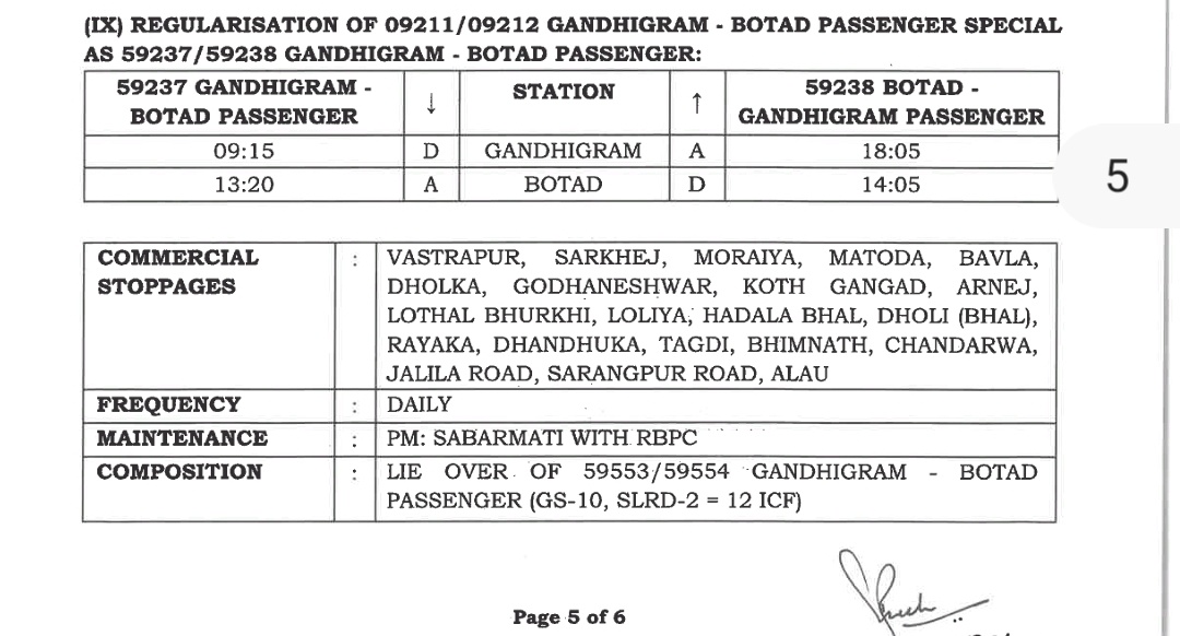 ભાવનગર રેલવે પરિવહન WR📍 tweet media