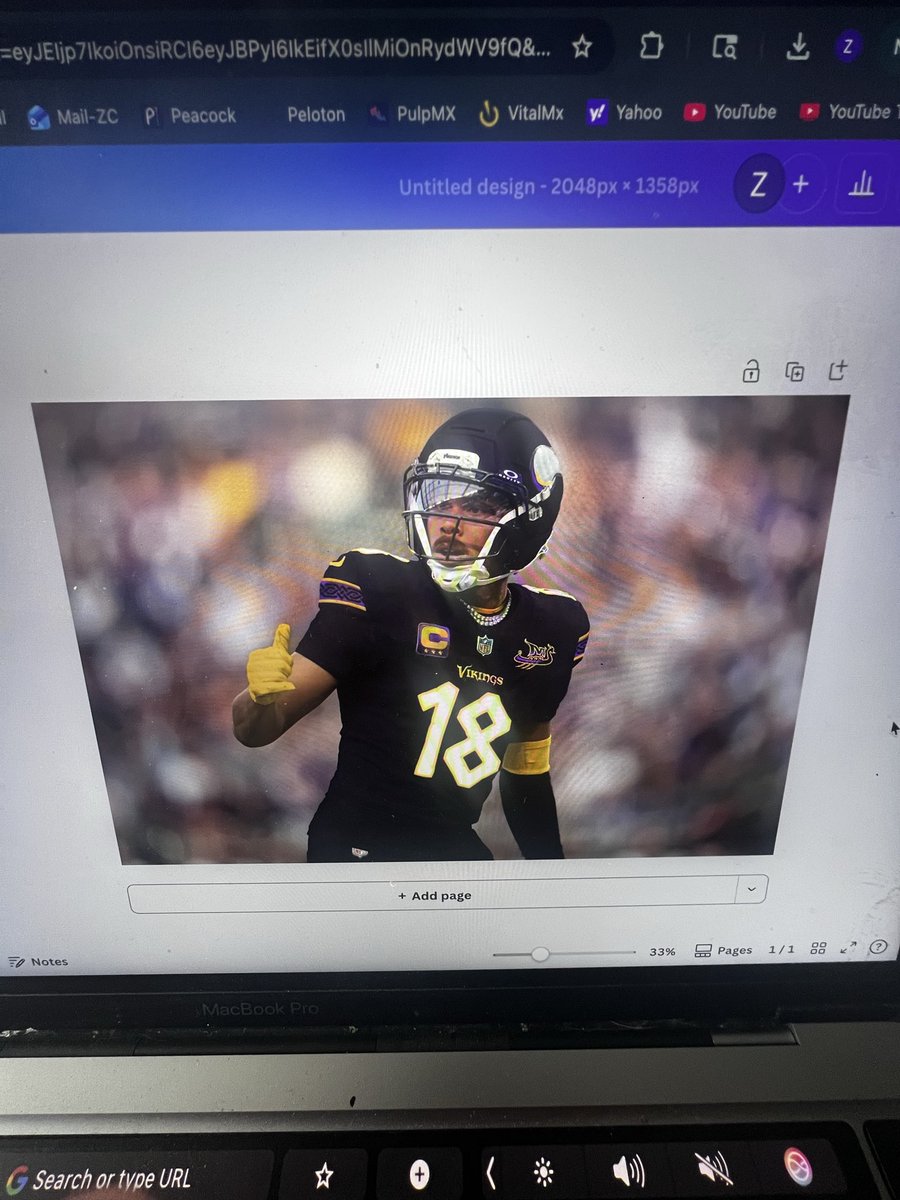 ZerickCampbell's tweet photo. @Vikings Rivalry Unis

Deep Purple - fill the black want from fans but make it unique 

Keep the Classic Horn on the Helmet

Nordic Fonts and Braids that incorporate a lighter purple and the gold color

Simple but call backs to the Heritage of being a Viking!!! 

Pleaseeeeeeeeeee https://t.co/fo17dtvhF7