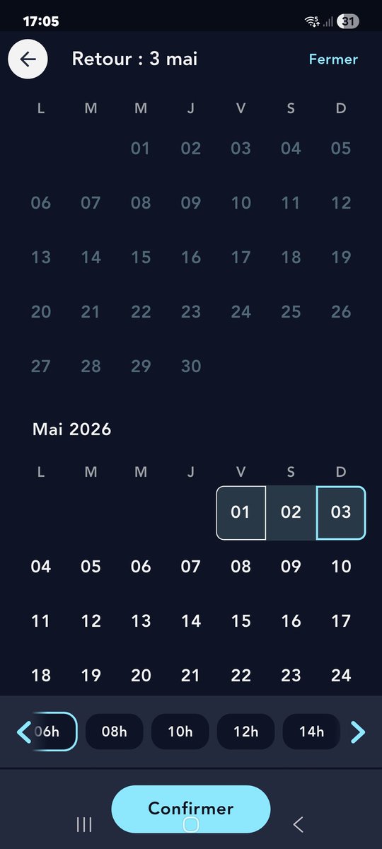 HColotte's tweet photo. @SNCFConnect bonjour là quand je veux cliquer sur confirmer, je quitte l'appli.  Obligée de passer sur ordinateur. Je suis sur Android https://t.co/CjpVAodU7d