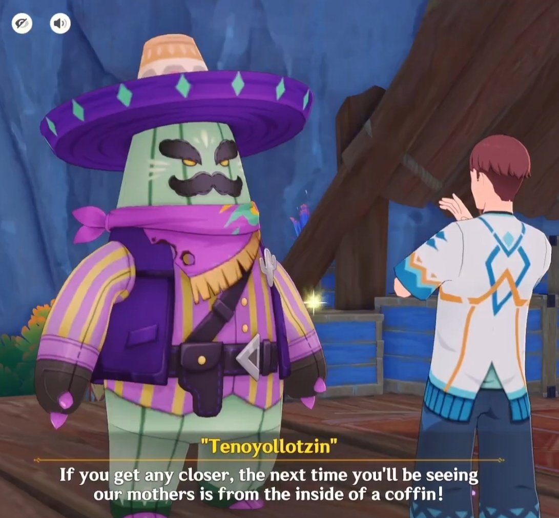 Timely hoyo NPCs tweet media