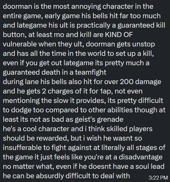 Deadlock Anonymous tweet media