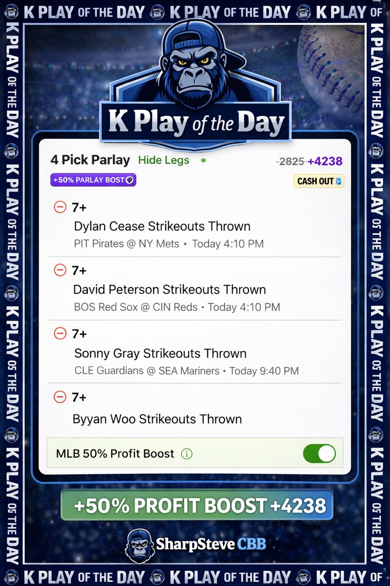 SharpSteveCBB's tweet image. K Play of the Day (3/28/26): 🚨🚨🚨

#SharpSteve