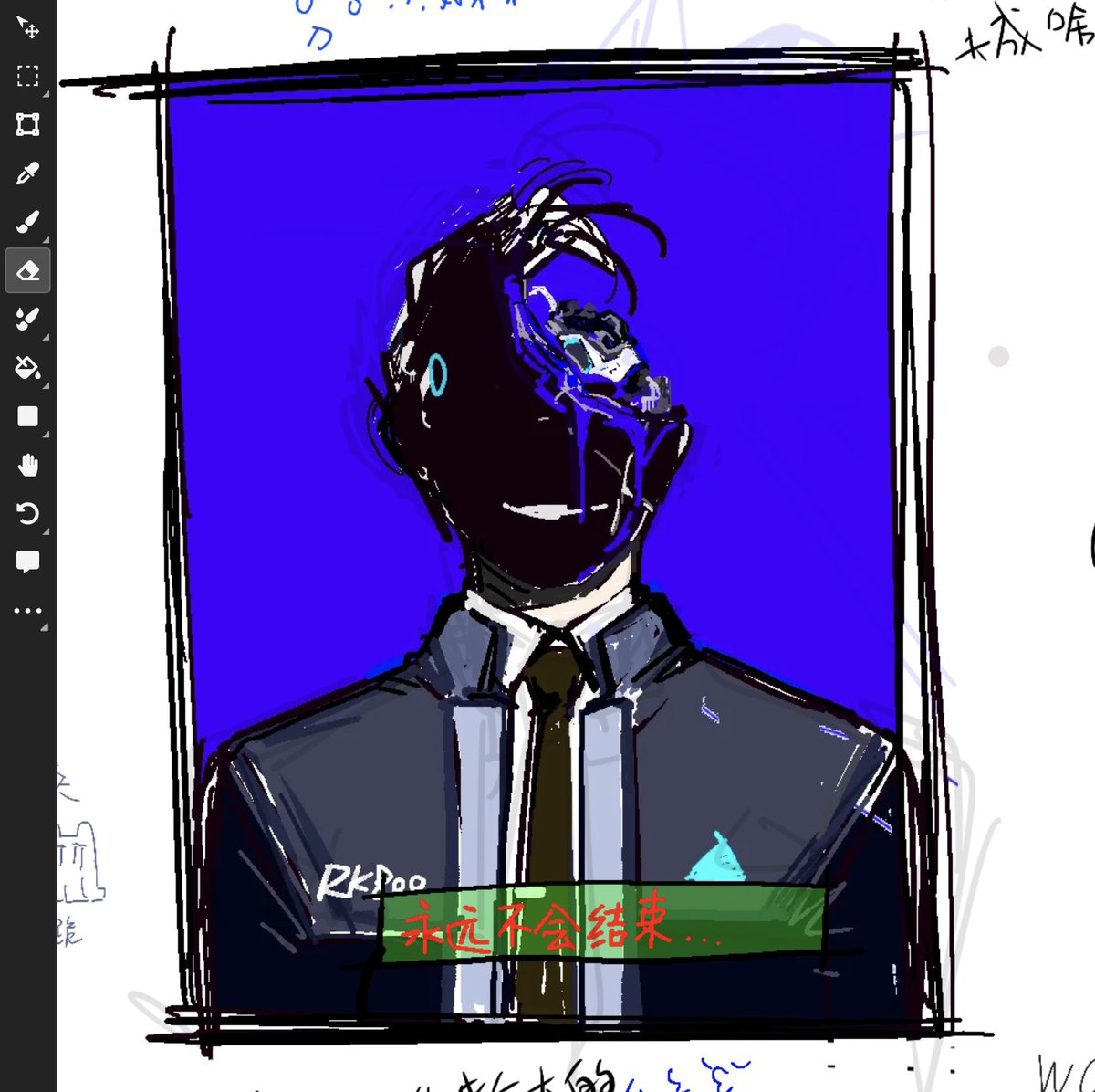 watheistw_'s tweet photo. 茶啰！玩的好开心😋😋😋
#DetroitBecomeHuman #Connor https://t.co/Bw2r295auK