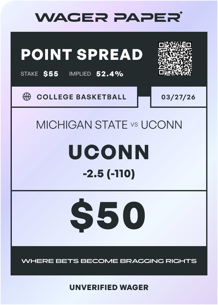 WAGER PAPER tweet media