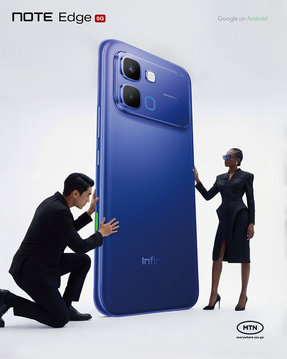 Meet the Infinix NOTE Edge in Stellar Blue 💙 So sleek, so stunning.

Which feature has you hooked?

#EleganceMeetsPower #InfinixNOTEEdge #InfinixAndMTN #InfinixGhana #Infinix #NewTechnology #Technology #InfinixNOTE60Series
