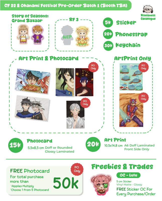 Riselanest 🐣🍉 CF22 PO + Mail Open! tweet media