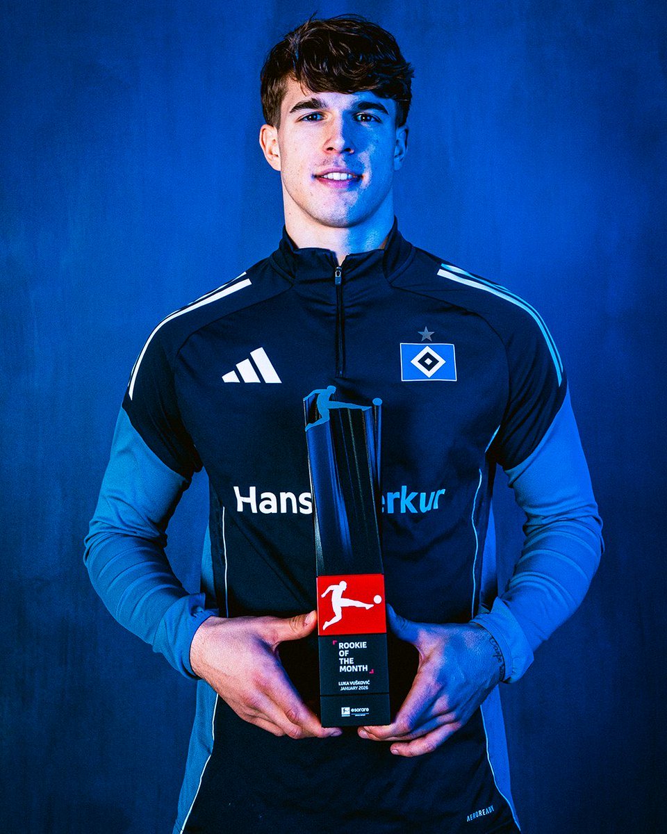 🇭🇷👏 𝐋𝐔𝐊𝐀 𝐕𝐔𝐒𝐊𝐎𝐕𝐈𝐂 (𝟏𝟗) wins Bundesliga Rookie of the Month for the 𝐅𝐎𝐔𝐑𝐓𝐇 time this season.

𝐒𝐓𝐀𝐑𝐁𝐎𝐘 ⭐️