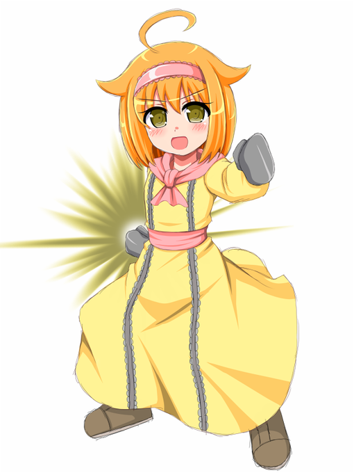 【よその子rkgk】
じゃらみさんちの拳闘士フィスタちゃん👊 