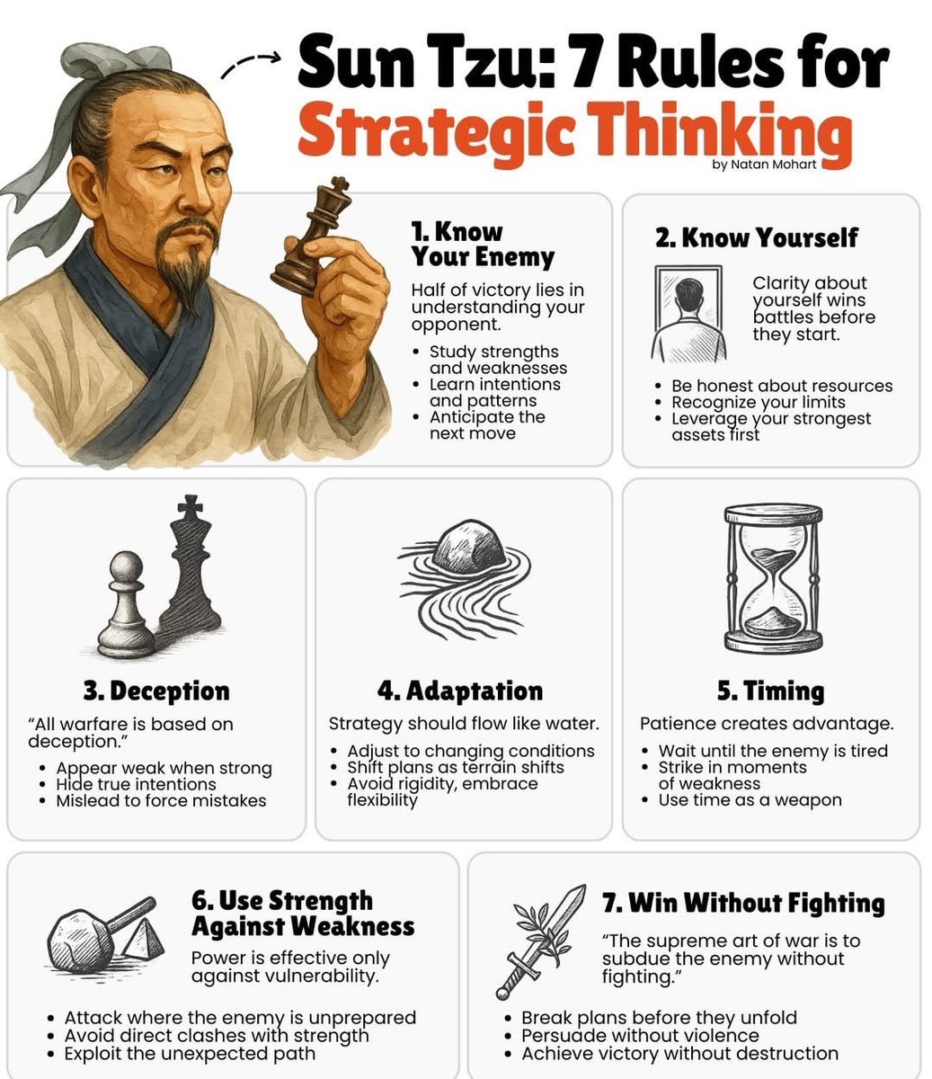 MindMatterr's tweet photo. 7 rules for strategic thinking https://t.co/lFOFxpYF1C